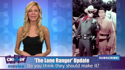 Johnny Depp Standing Behind The Lone Ranger Director