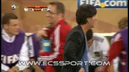 World Cup Германия - Австралия 4:0 Гол на Какао 