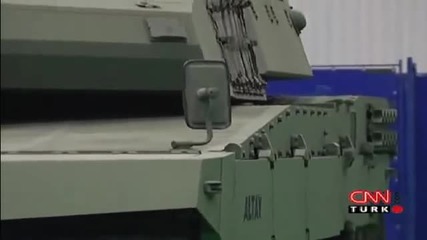 Cnn turk представя турски танк Аталай ( произведено в Турция )