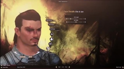 Gamescom 2011: Guild Wars 2 - Human Character Creation Gameplay