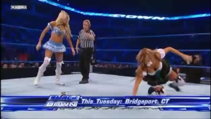Wwe Smackdown Lay - Cool, Alicia Fox and Rosa Mendes vs Kelly Kelly, Melina and The Bella Twins 