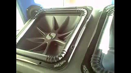4 15'' kicker L7's full excursion