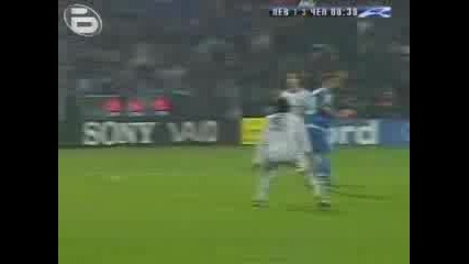 Levski - Chelsea .. първият гол на Левски в Шампионска лига 2007 