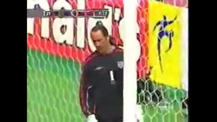 Ronaldinho free kick vs. England World Cup 2002 
