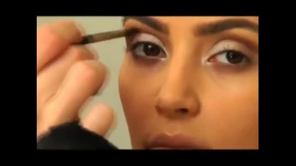 kim kardashian's makeup with Mario