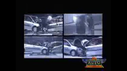 Crash Test Renault Scenic Vs Renault Clio