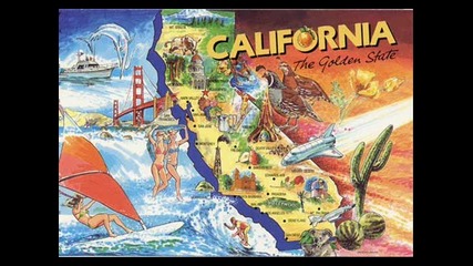 I love California/аэ обичам Калифорния (2pac - California love) 
