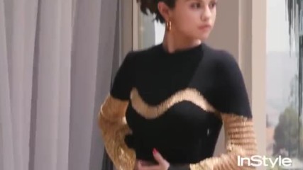 Behind the Scenes at Selena Gomezs Cover Shoot Instyle