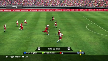 pes2010 Гол със Нани