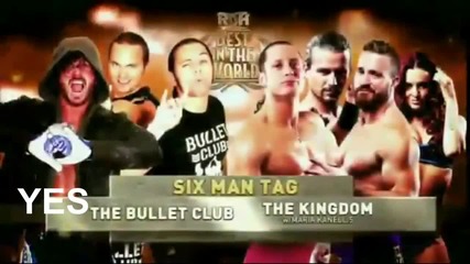 The Kingdom vs. Bullet Club - Roh Best In The World 2015 Highlights Hd
