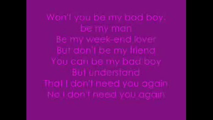 Bad Boy - Cascada With Lyrics