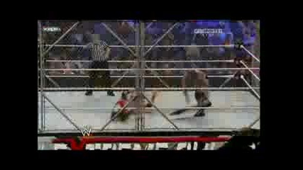 Wwe Xtreme Rules Edge vs Chris Jericho ( Steel Cage Match)