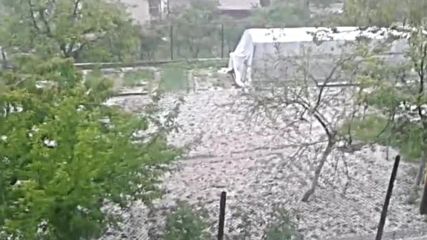 В "Моята новина": Градушка в Девин