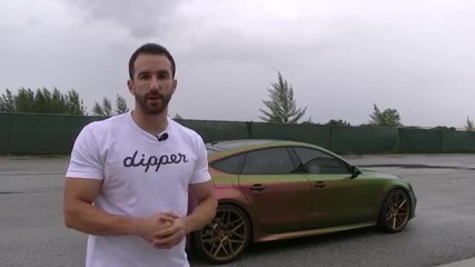 Audi Rs7 боядисано с''hyper Shift Pearl'боя/youtube/