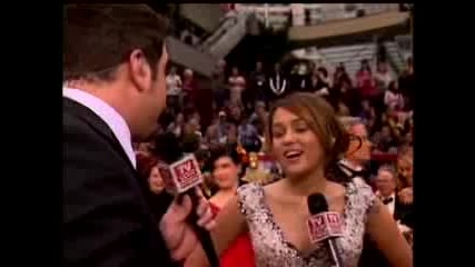 Oscars 2009 Miley Cyrus