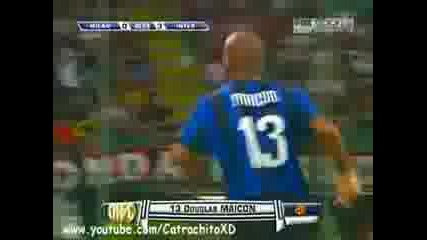 Inter Milan - Ac Milan 4 - 0 All Goals Highlights