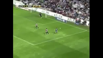 Ath. Bilbao Vs Barcelona (resume) 19.10.08