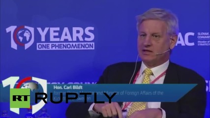 Slovakia: Russia "perfectly entitled" to fly over Baltic Sea - Carl Bildt