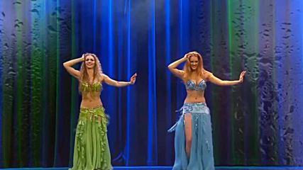 Beautiful girls belly dance from Australia