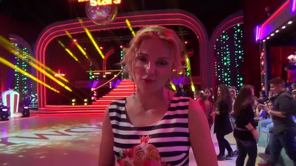 Dancing Stars - Ирина Тенчева подкрепя Нели и Наско (10.04.2014г.)