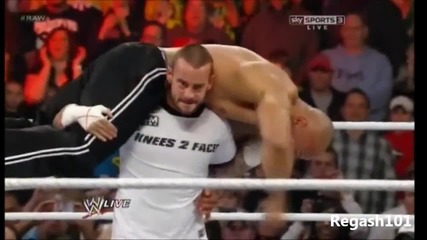 Cm Punk Gts To The Rock - Wwe Raw 2_11_13