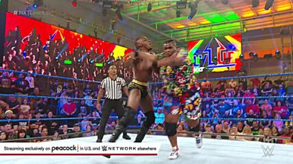 Edris Enofé & Malik Blade vs. Ikemen Jiro & Quincy Elliott: NXT Level Up, July 29, 2022