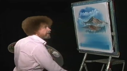 S14 Радостта на живописта с Bob Ross E05 - планински поток ღобучение в рисуване, живописღ