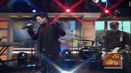 Adam Lambert - Whataya Want From Me (live The Early Show)