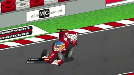 F1 Minidrivers - Гран при на Малайзия 2012 [hd]