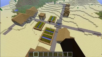 Minecraft голямо село