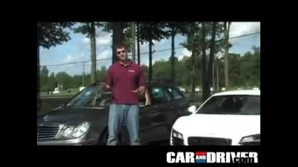 Audi R8 vs. Mercedes - Benz E63 Amg Wagon - Car and Driver