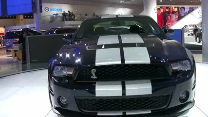 2010 Shelby Gt 500 in Hd. Detroit Auto Show.