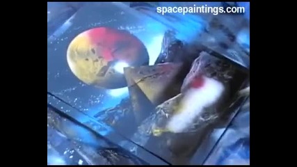 Birthday Spacepainting Performance (part 6 of 10)
