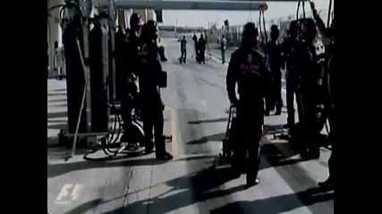 Formula 1 Bahrain 2010 Grand Prix start . 