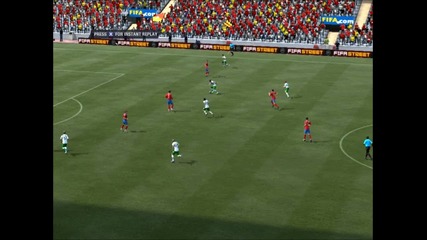 Spain - Portugal goal A.santos (fifa12)
