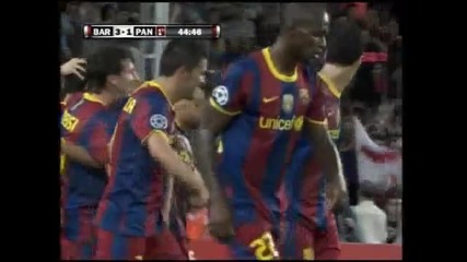 Barcelona vs Panathinaikos 5 - 1 