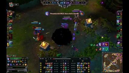 League of Legends - 5vs5 / Quadra Kill Jinx