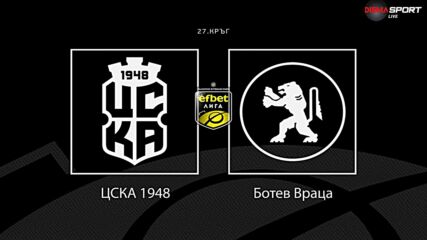 Преди кръга: ЦСКА 1948 - Ботев Враца