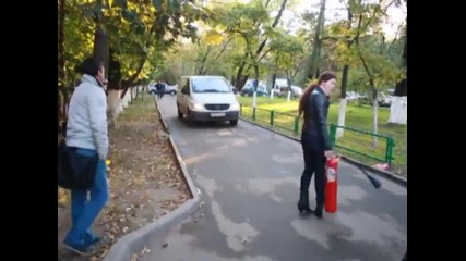 Парка не е за коли луди руснаци!