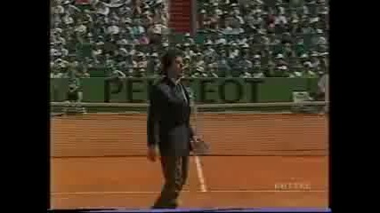 Gabriela Sabatini v Monica Seles Rome 1992 part 3