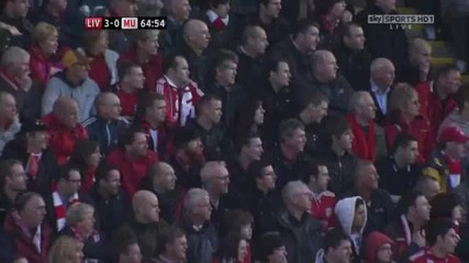 Liverpool 3:0 Manchester United ( Kuyt )