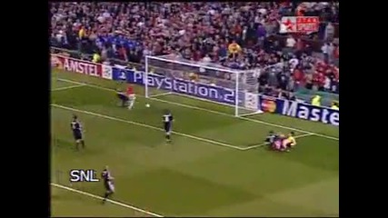 Manchester United v Real Madrid 4-3 Champions League 2002-2003