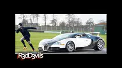 C.ronaldo izprevarza Bugatti Veyron
