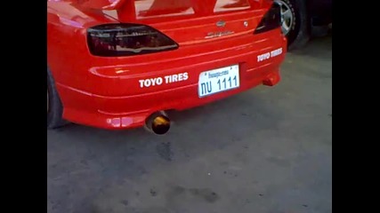 Nissan Silvia s15 backfire 