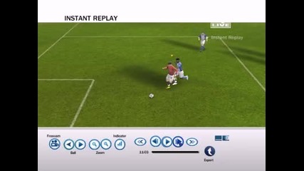 Много смешен гол на fifa 08 