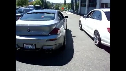 Bmw M6 and Mercedes C 63 Amg sound