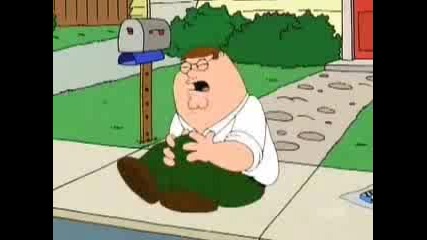 Family Guy Peter Hurts His Knee