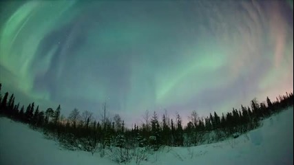 Спиращо дъха видео... Северното сияние 2012 (aurora Borealis)
