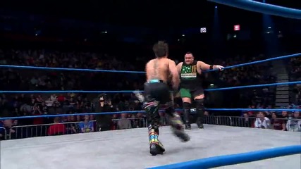 Самоа Джо срещу Броменс, хендикап мач - Tna Impact Wrestling 20.02.14