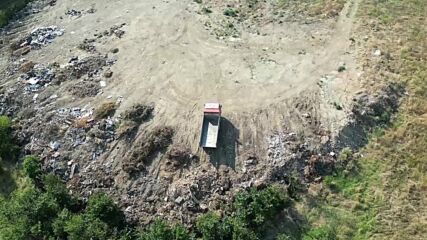 Нерегламентирано сметище край река Дунав в с. Долно Линево, община Лом